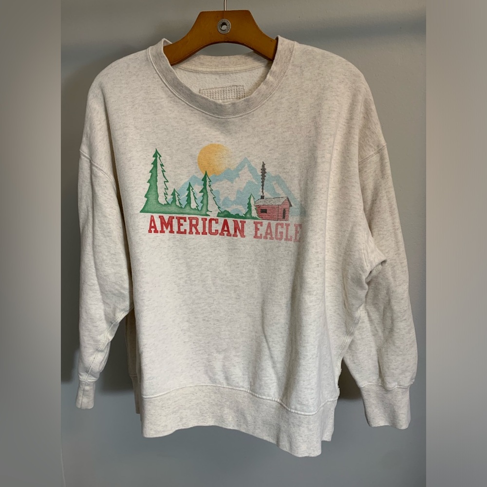American Eagle Graphic Crewneck